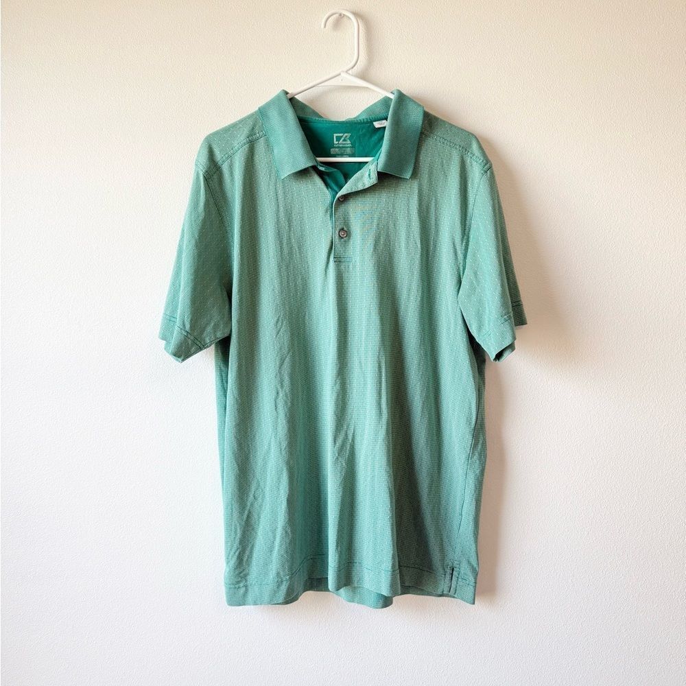 Cutter & Buck Green Polo Shirt